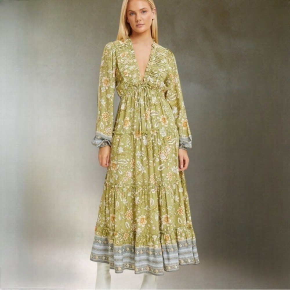 Ainslie Boho Floral Tiered Dress